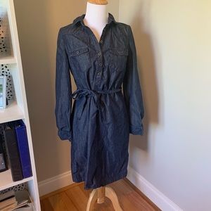 Denim Shirtdress